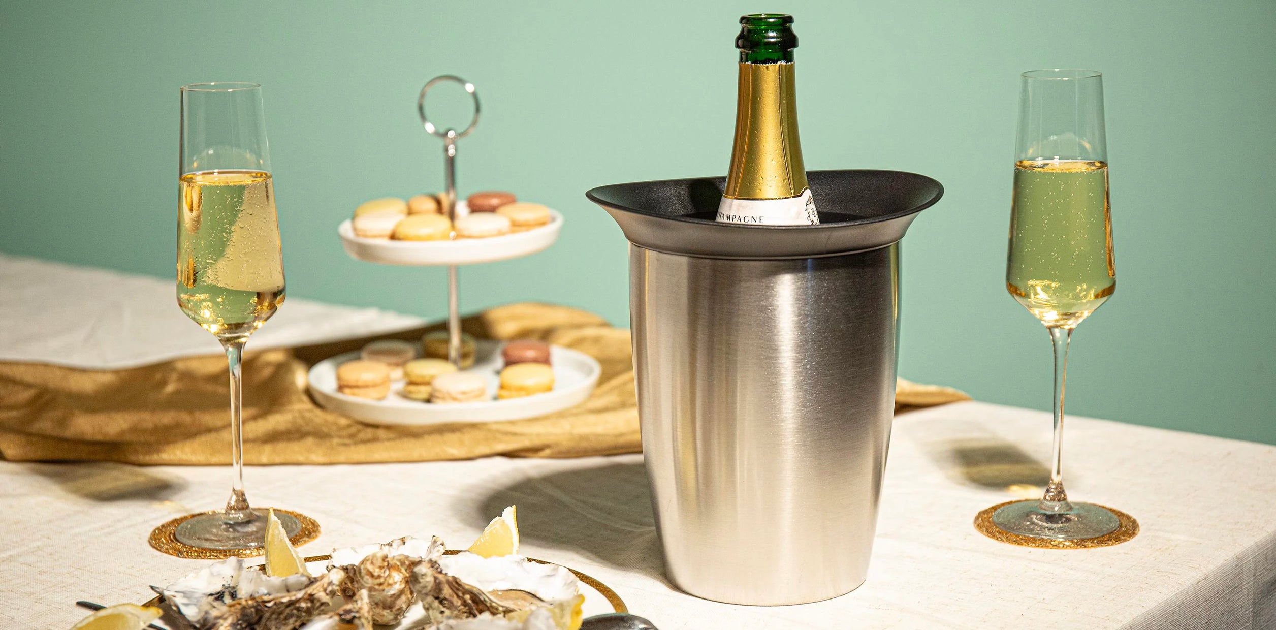Champagnerkühler | Schnell gekühlt, stilvoll serviert