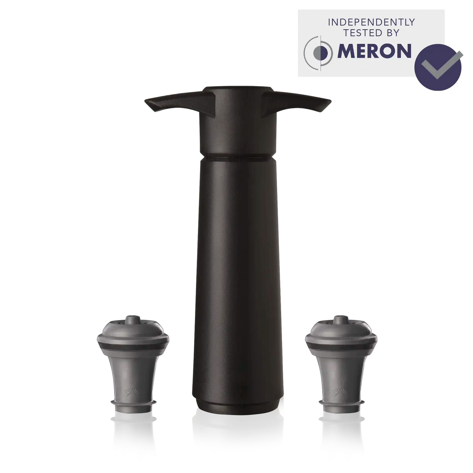 Vacu Vin Wine Saver Original 2 stoppers with Meron test claim