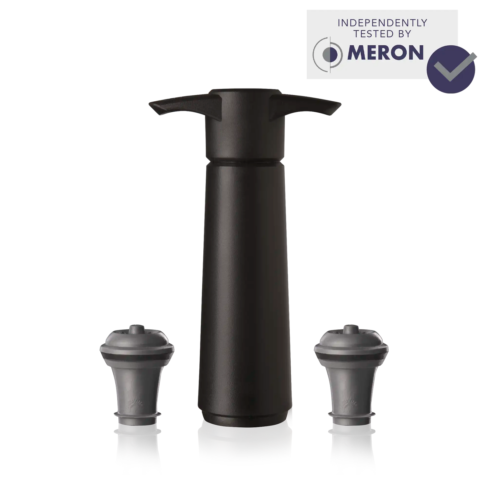 Vacu Vin Wine Saver Original 2 stoppers with Meron test claim