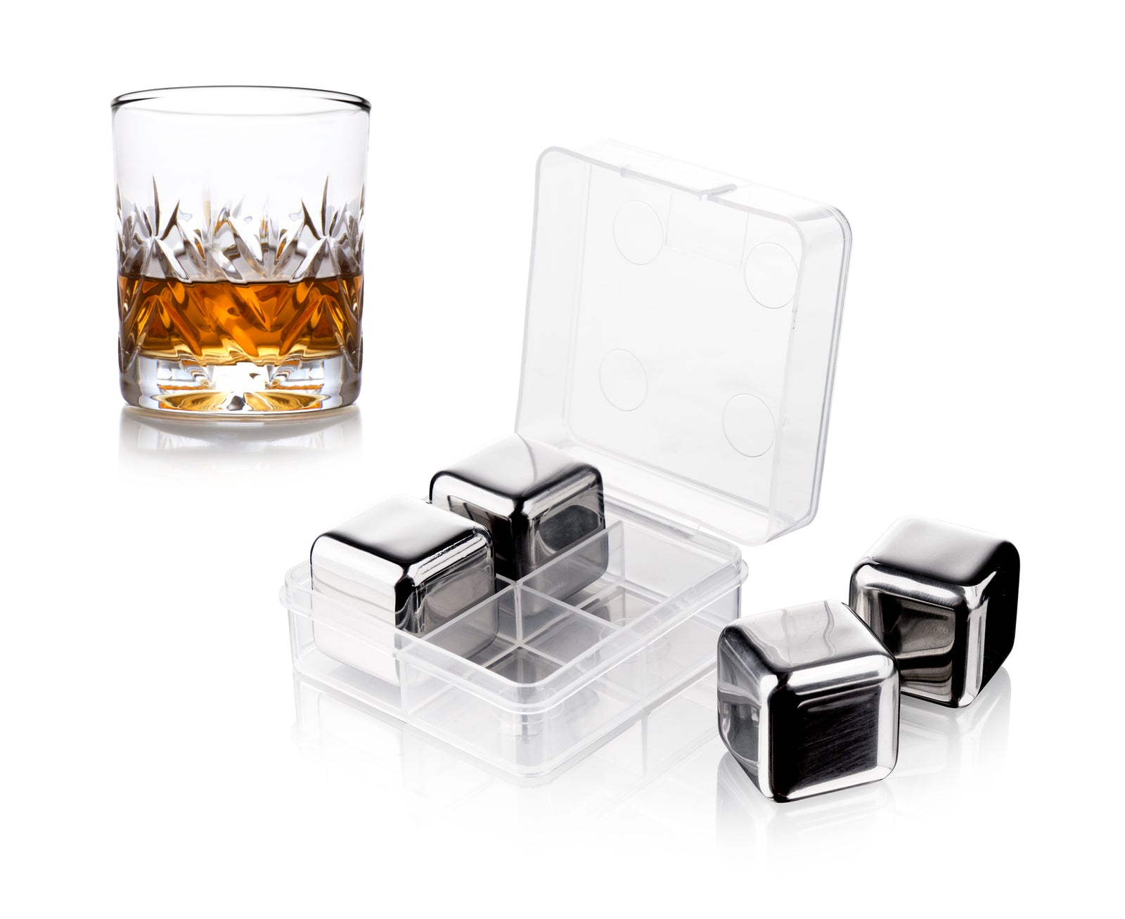 Vacu Vin Whiskey Stones Stainless Steel