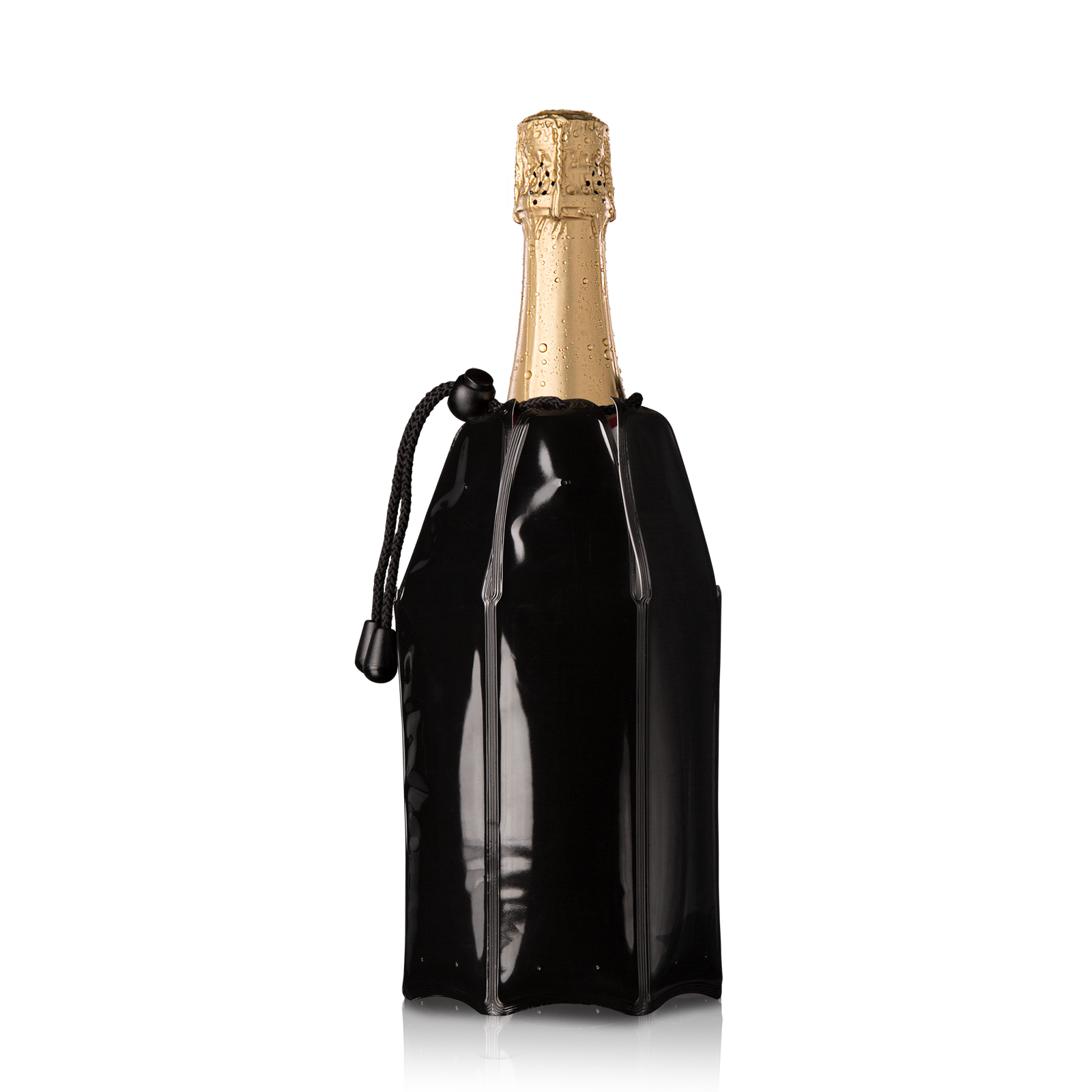 Vacu Vin Champagne cooler Sleeve Black