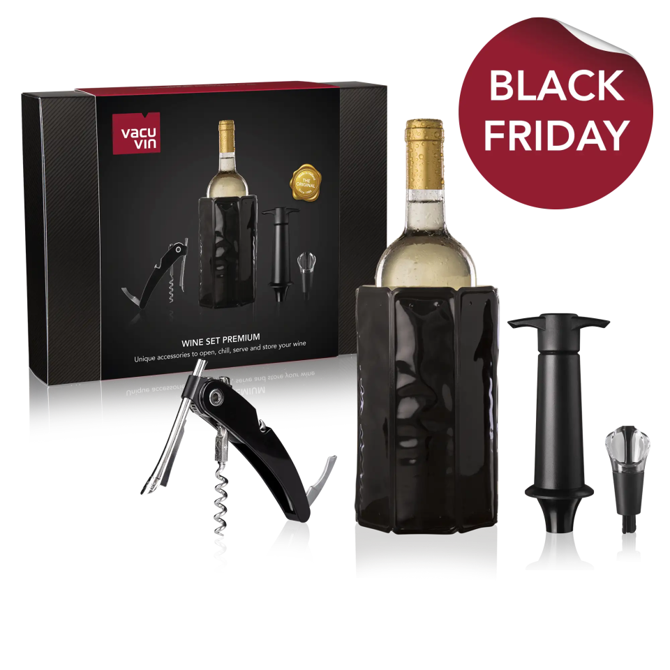 vacu vin wine set premium with black friday