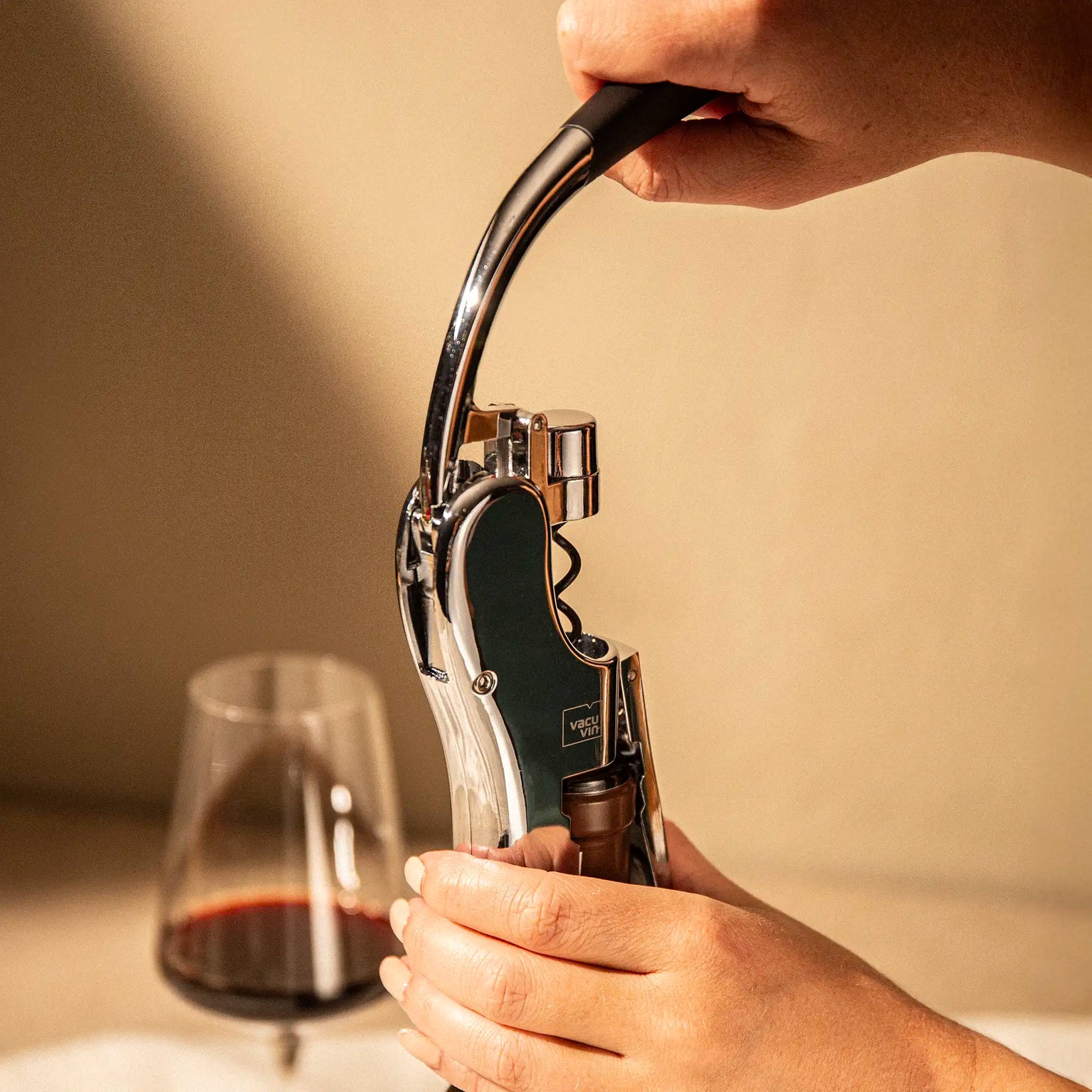 vertical lever corkscrew