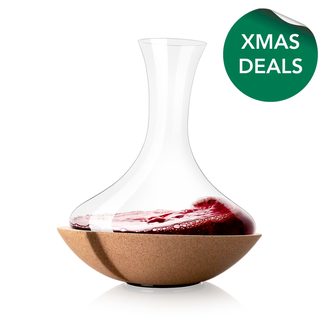vacu vin swirling decanter with xmax deals sticker