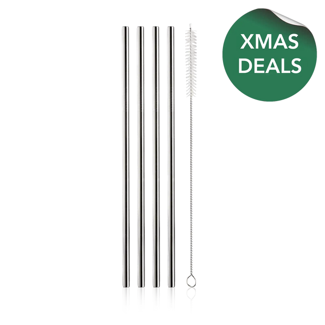 vacu vin straws with xmas deals sticker