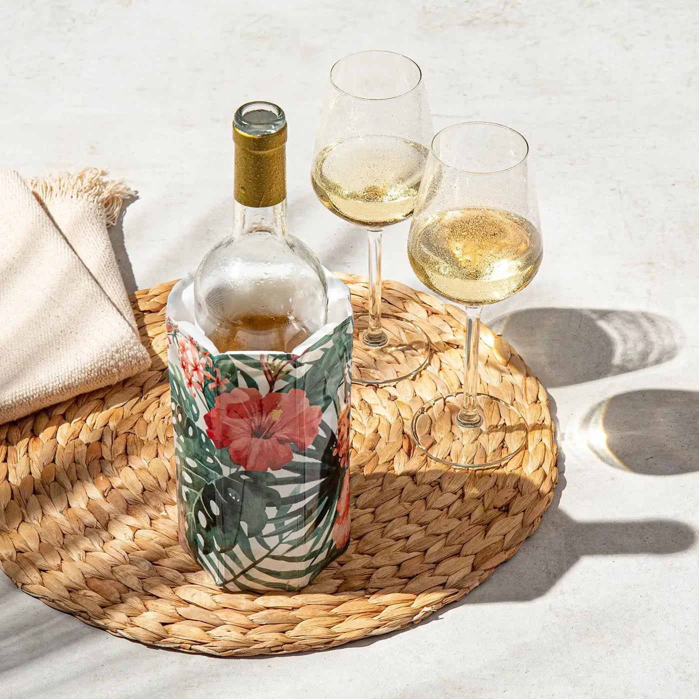 Vacu Vin Wine Cooler Sleeve botanical