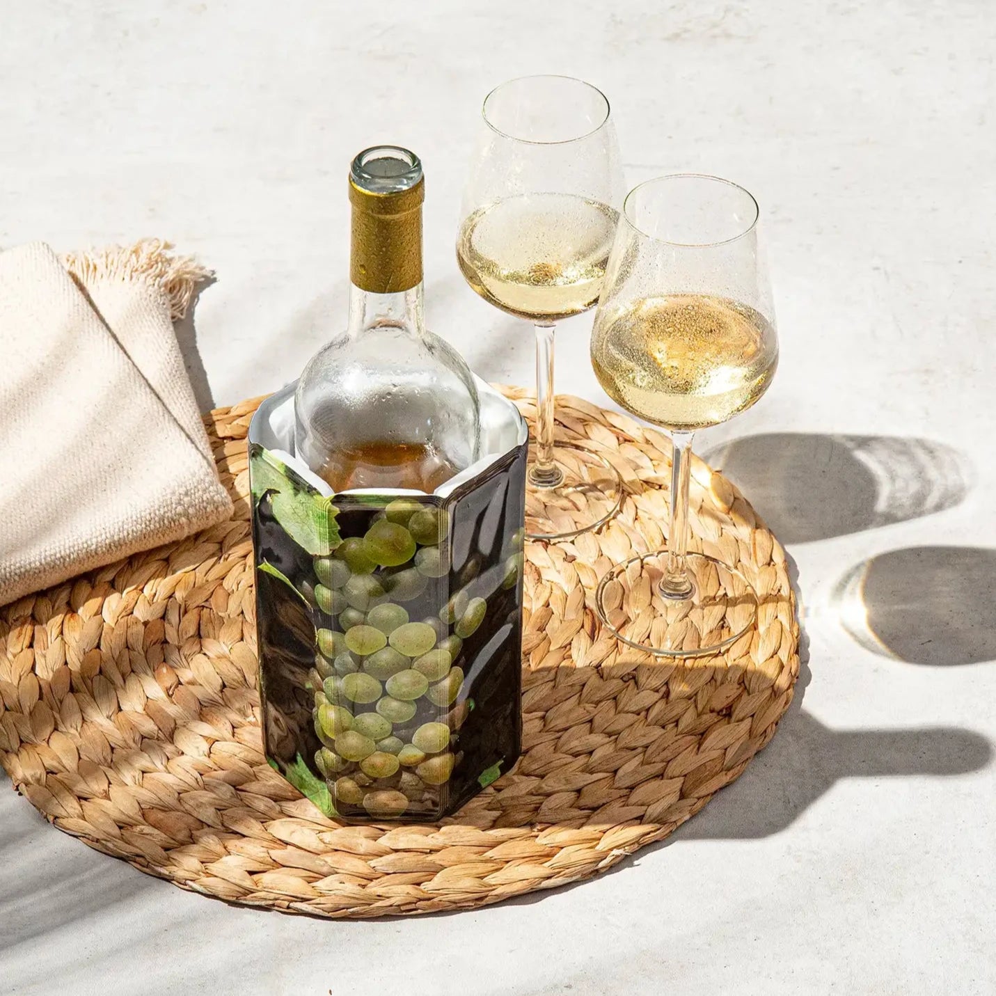 Vacu Vin Wine Cooler Sleeve grapes 