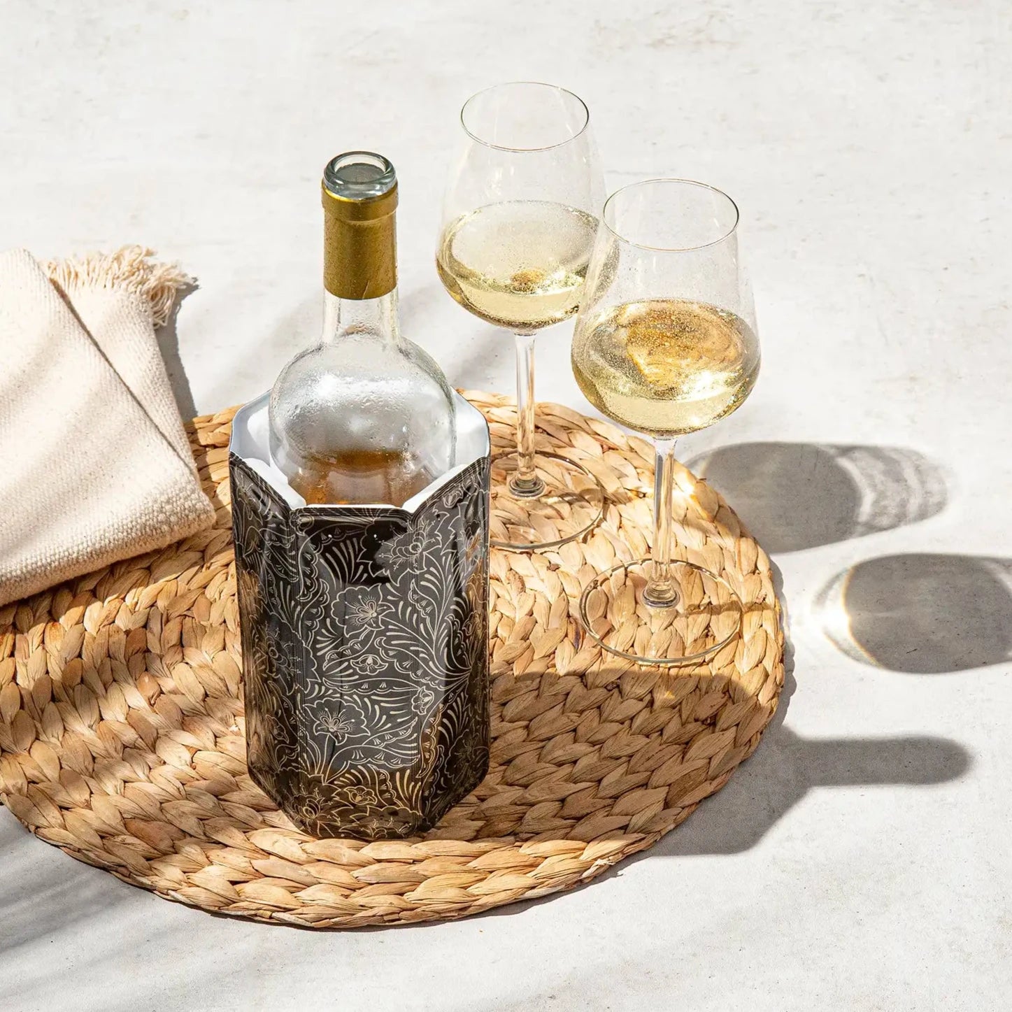 Vacu Vin Wine Cooler Sleeve royal gold