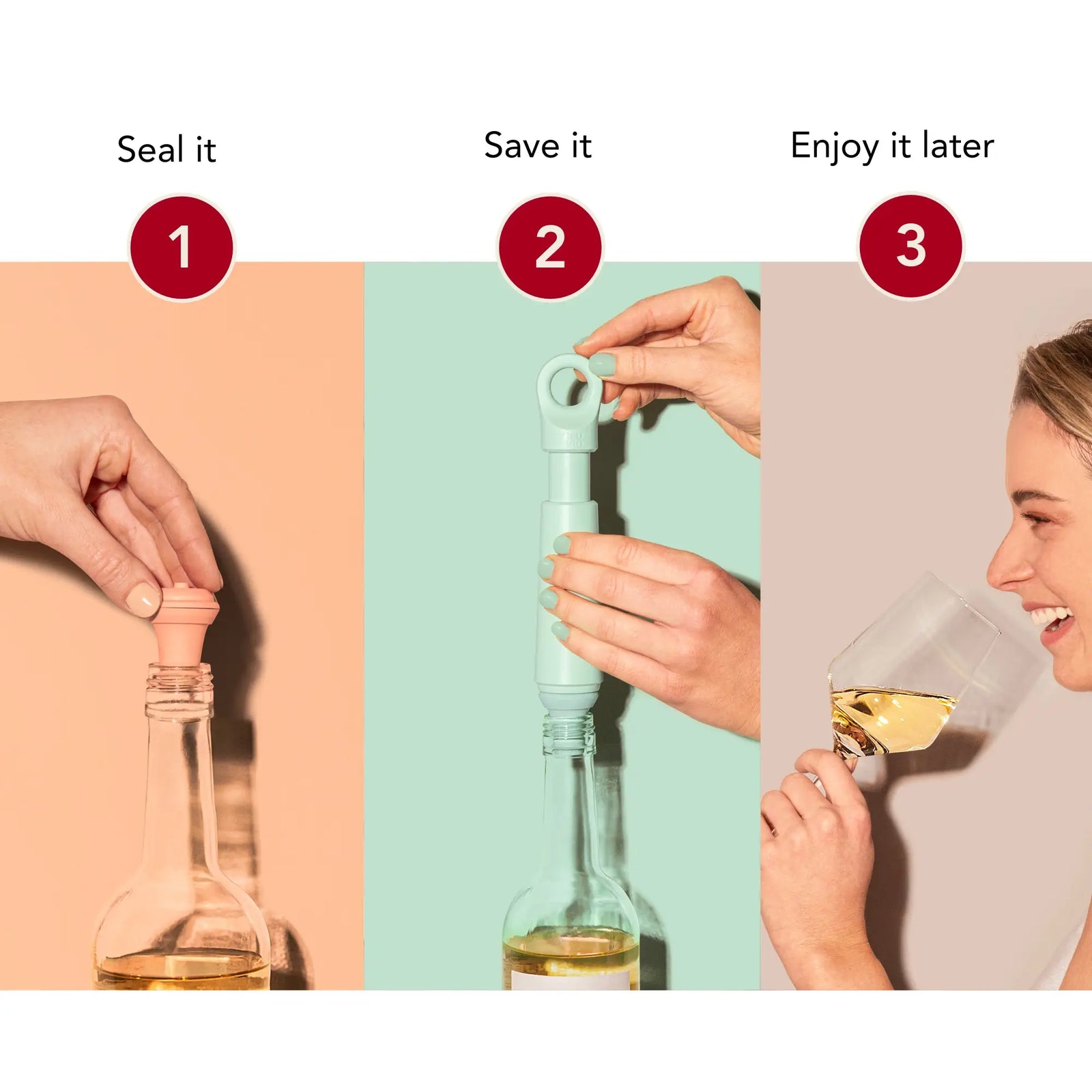 Loop Wine Saver Sand Set