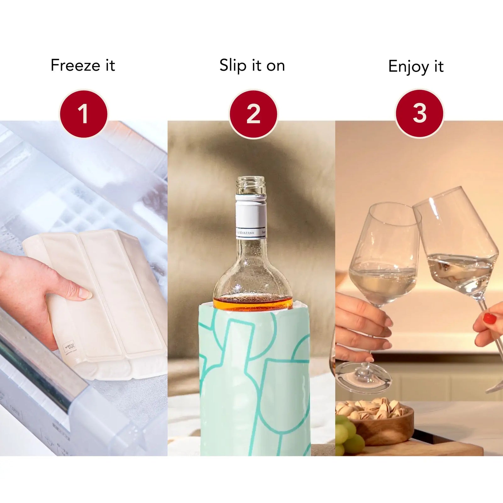 Wine Cooler Sleeve Duo