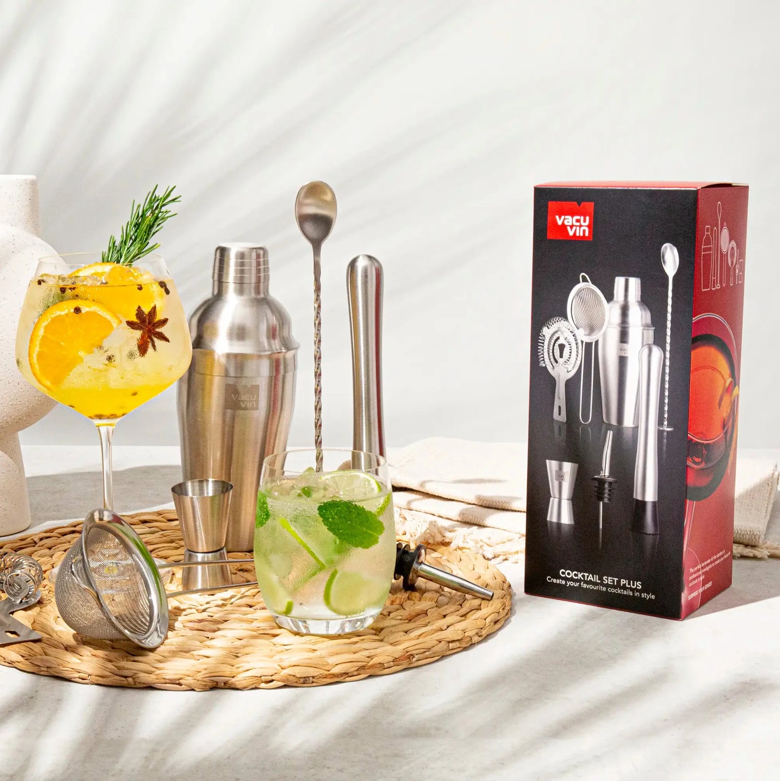 Vacu Vin Cocktail Set Plus 7 pieces