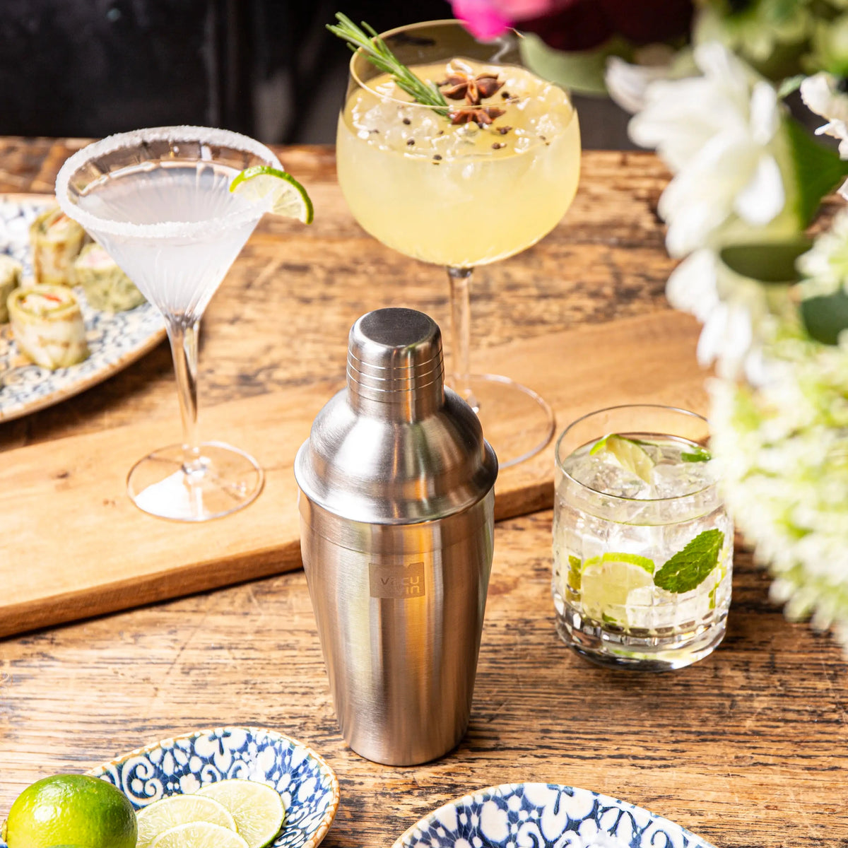 Cocktailshaker Edelstahl