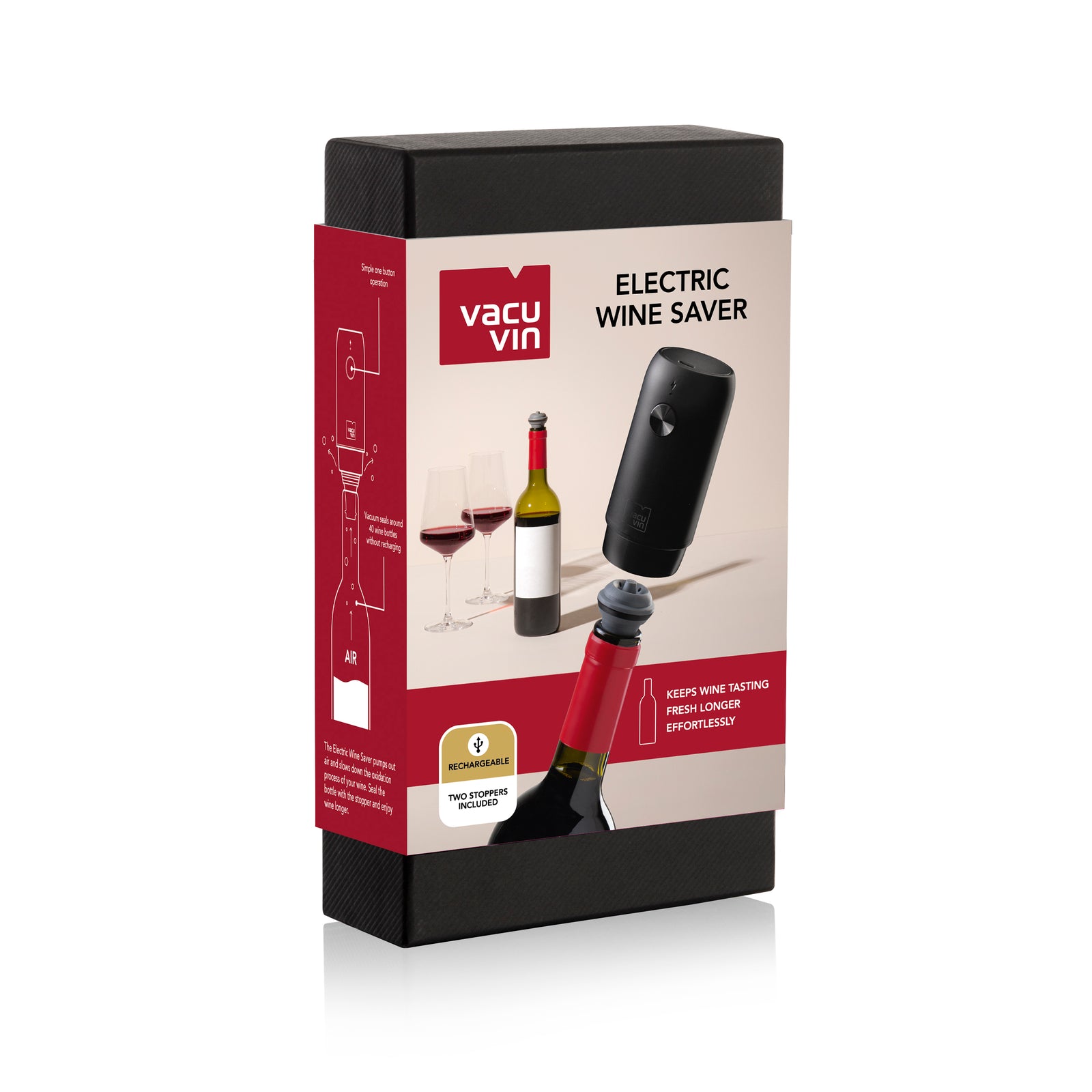 Christmas Bundle: Electric Wine Saver & Electric Wine Opener
