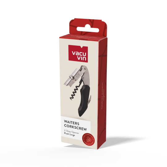 Vacu Vin waiter's corkscrew push large