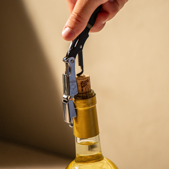 Vacu Vin waiter's corkscrew push 