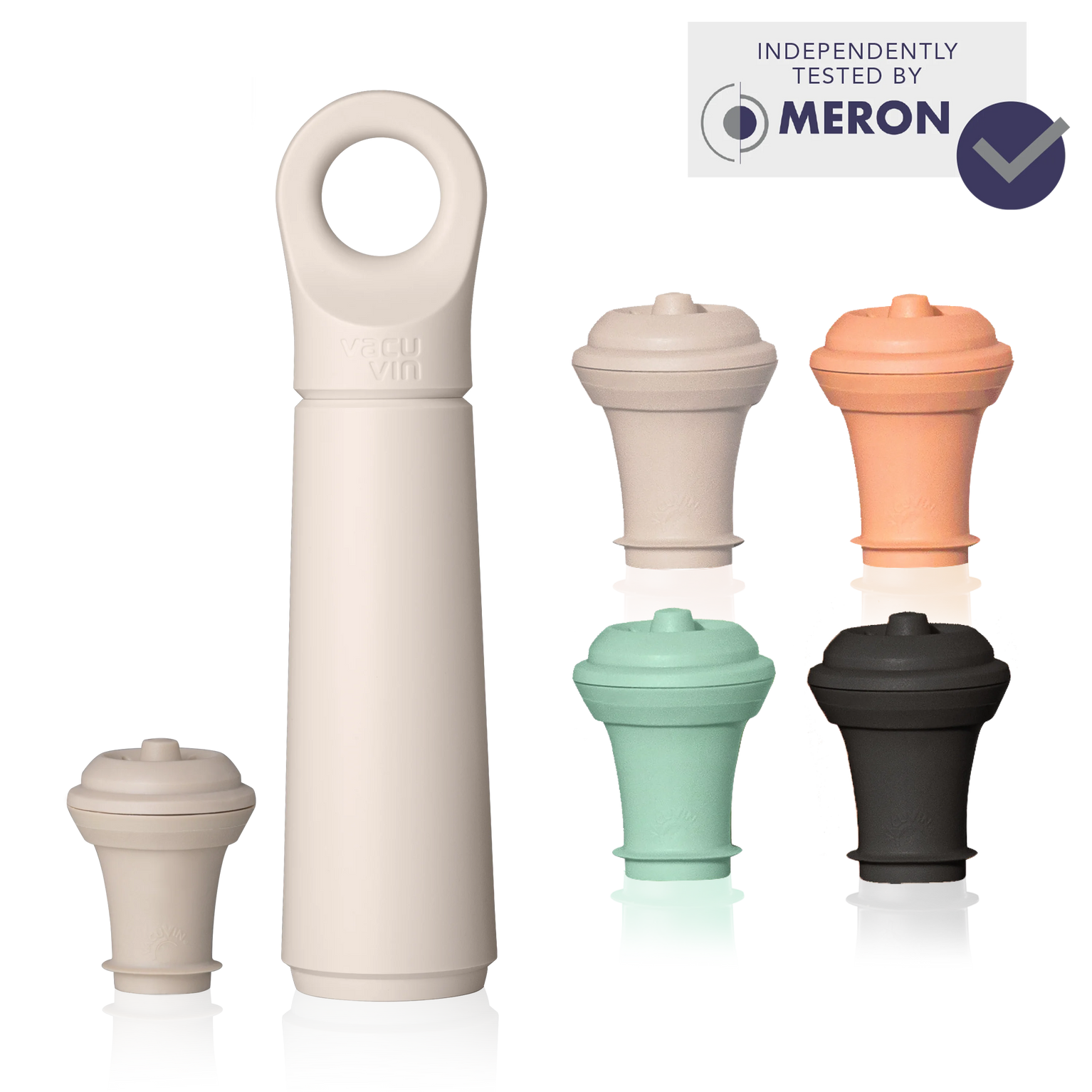 vacu vin wine saver loop 4 free stoppers