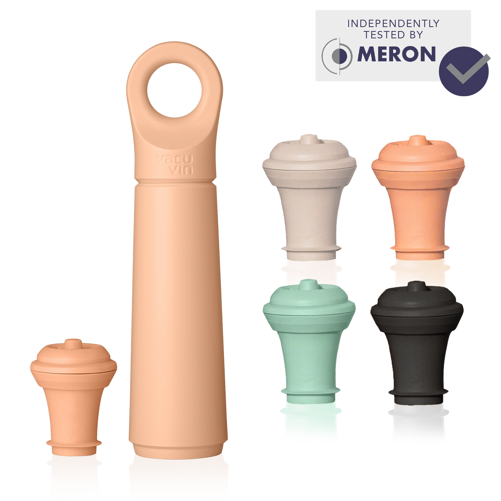 vacu vin wine saver loop 4 free stoppers