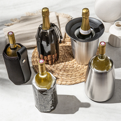 Vacu Vin Wine Cooler Elegant black
