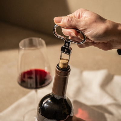 Vacu Vin Cork Puller Black