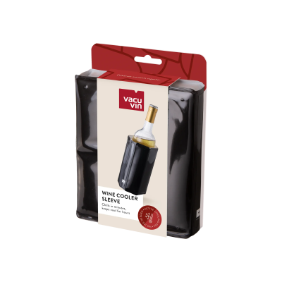 Vacu Vin Wine Cooler Sleeve black