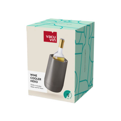 Vacu Vin wine cooler Hexo graphite