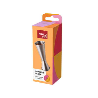 Vacu Vin Japanese Jigger 60/30 ml Stainless Steel