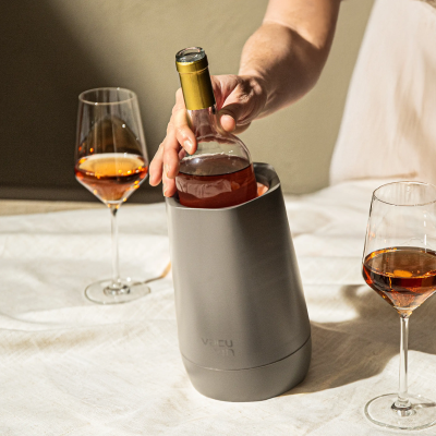 Vacu Vin wine cooler Hexo graphite
