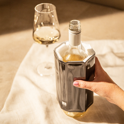 Vacu Vin Wine Cooler Sleeve black