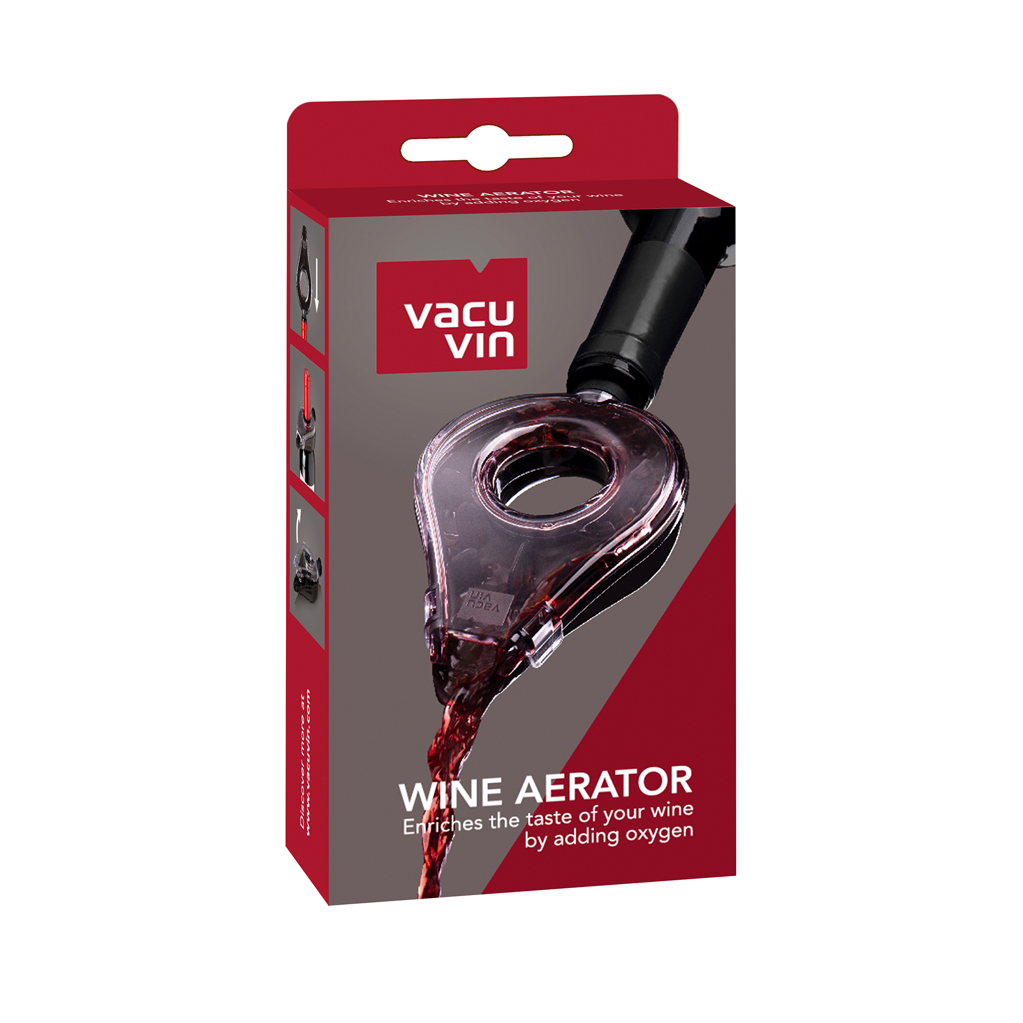 Vacu Vin – Aireador Grey - PonTuPedido - Global Brands - Tienda de Licores  Online