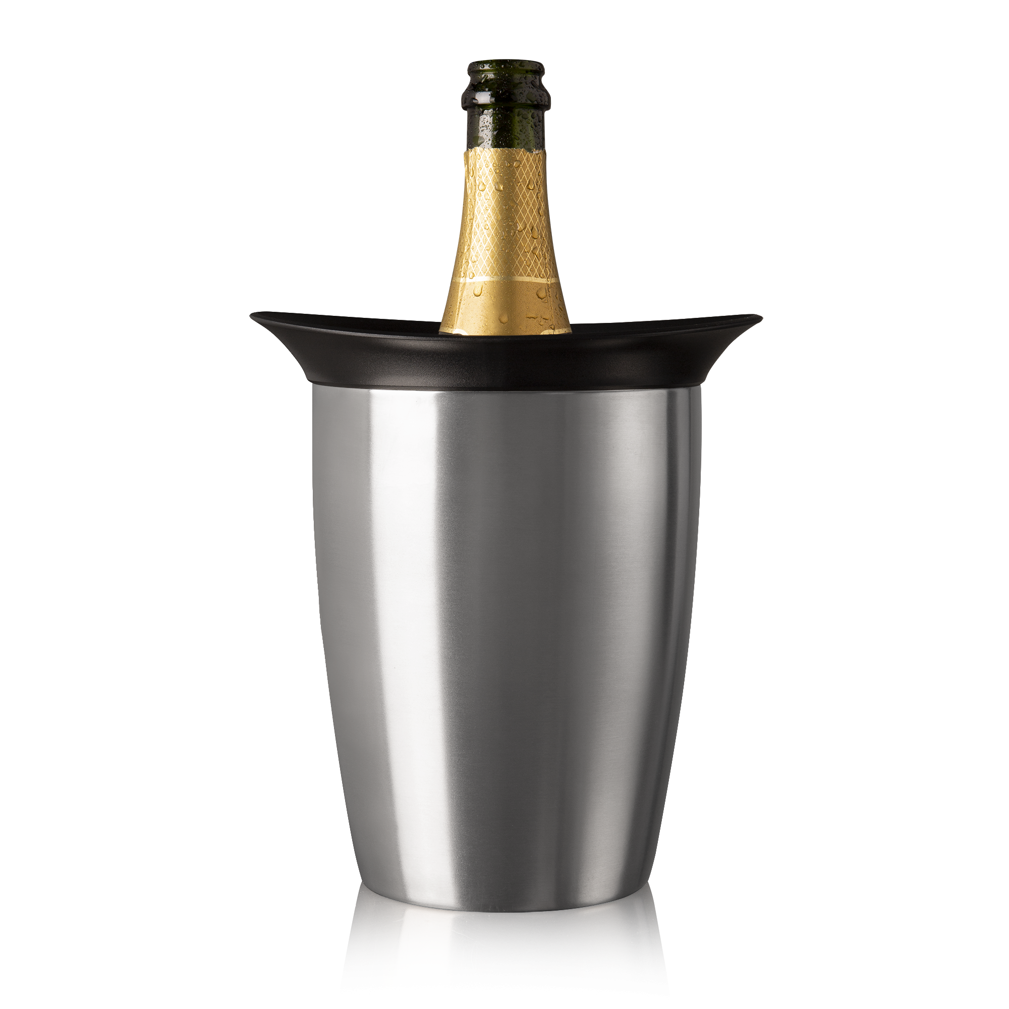 backup koffie mobiel Active Cooler Champagne Elegant Stainless Steel - Vacu Vin
