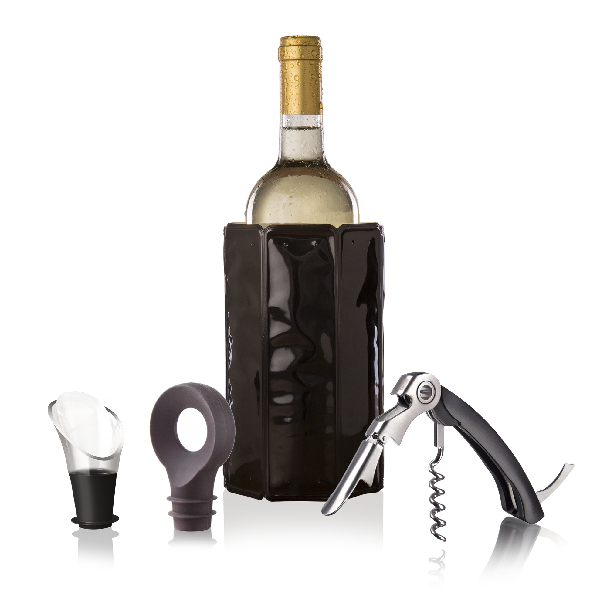 Kruiden Polijsten Vermindering Wine Set Classic | Set of 4 - Vacu Vin