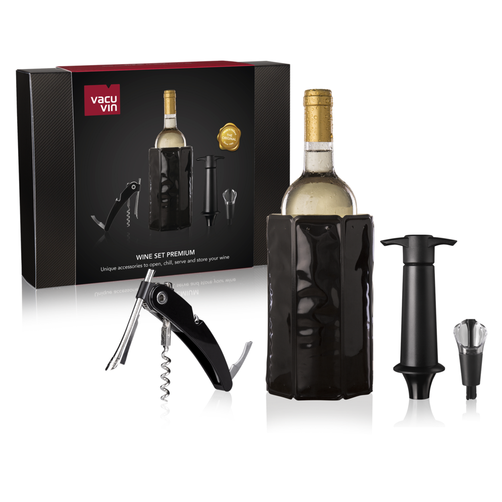 Vacu Vin Wine Set Elegant – Winelover – Wine Glasses and Accessories Ireland